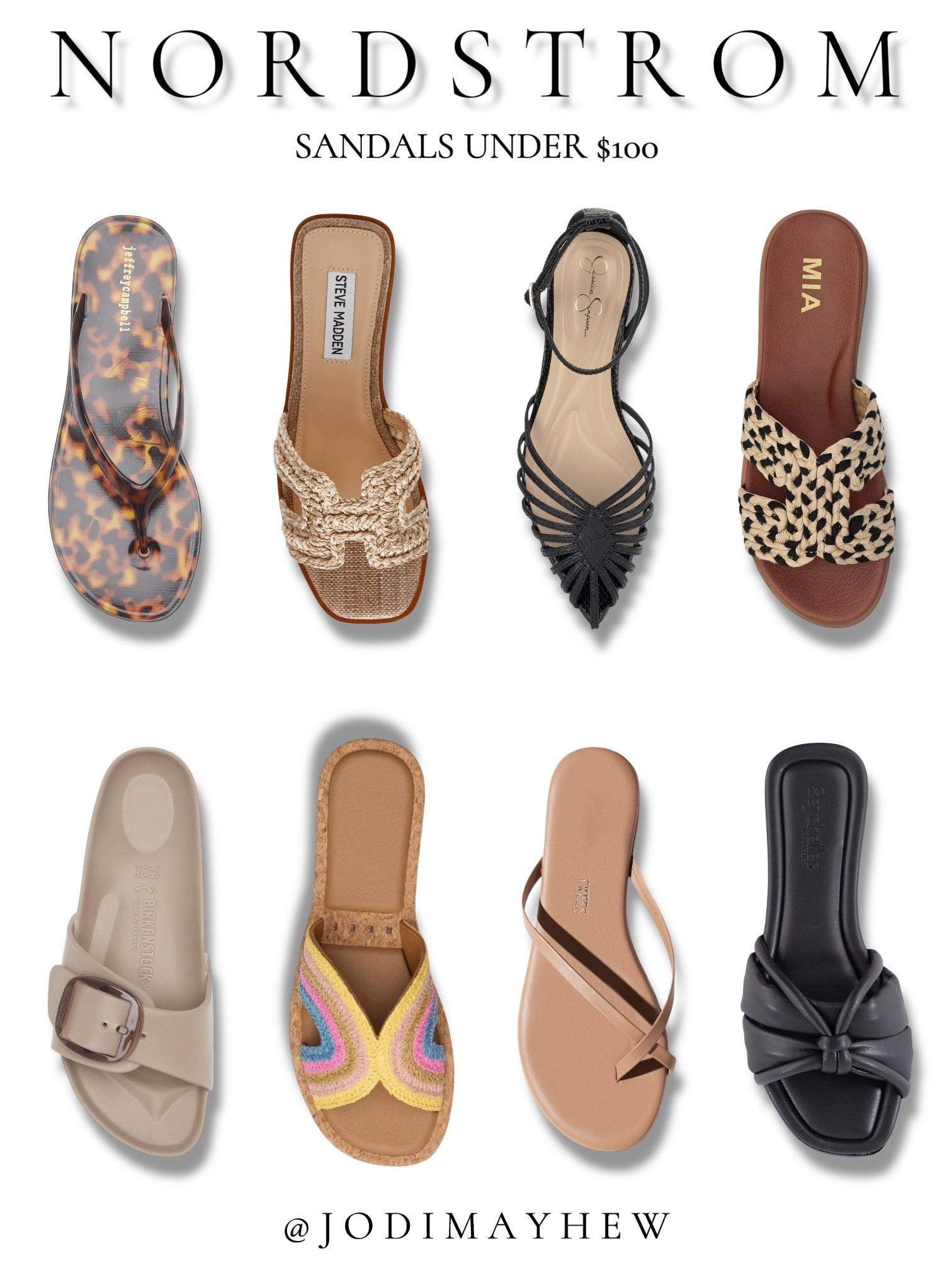 Nordstrom: Sandals Under $100

#nordstrom #sandals #shoes #raffia #strappy #Birkenstocks #buckle #woven #leopard #clear #jelly #flip #flops #beach #spring #summer #resort #pool #waterproof #nude #black #under #100 #swim #reef #steve #campbell #jeffrey #jessica #simpson #tkees #mia



 

#LTKSwim #LTKTravel