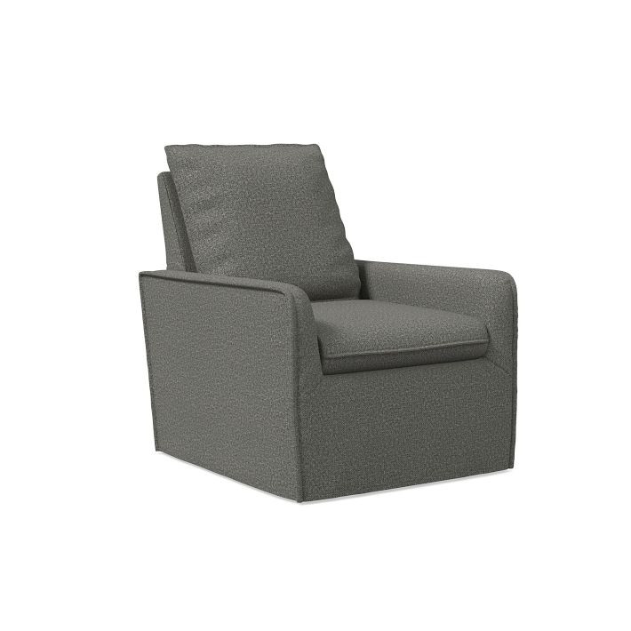 Paxton Slipcover Swivel Glider | West Elm (US)