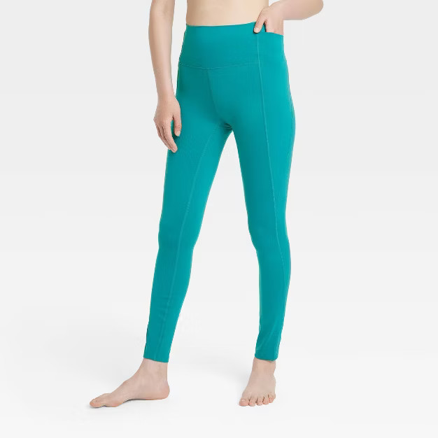 Women's Brushed Sculpt High-Rise Leggings - All in Motion™ | Target