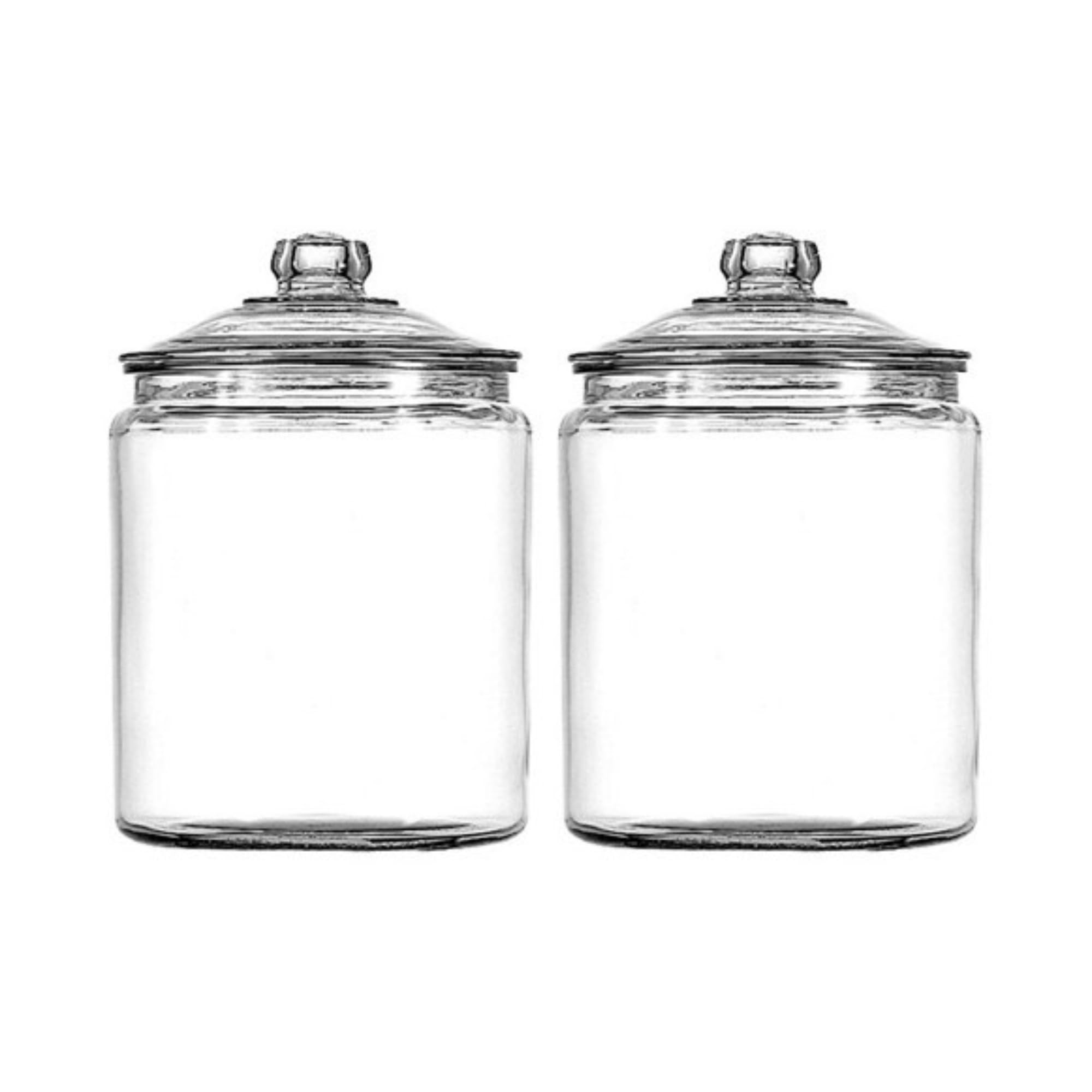 Anchor Hocking Heritage Hill 1 Gallon Glass Jar with Lid, Set of 2 | Amazon (US)