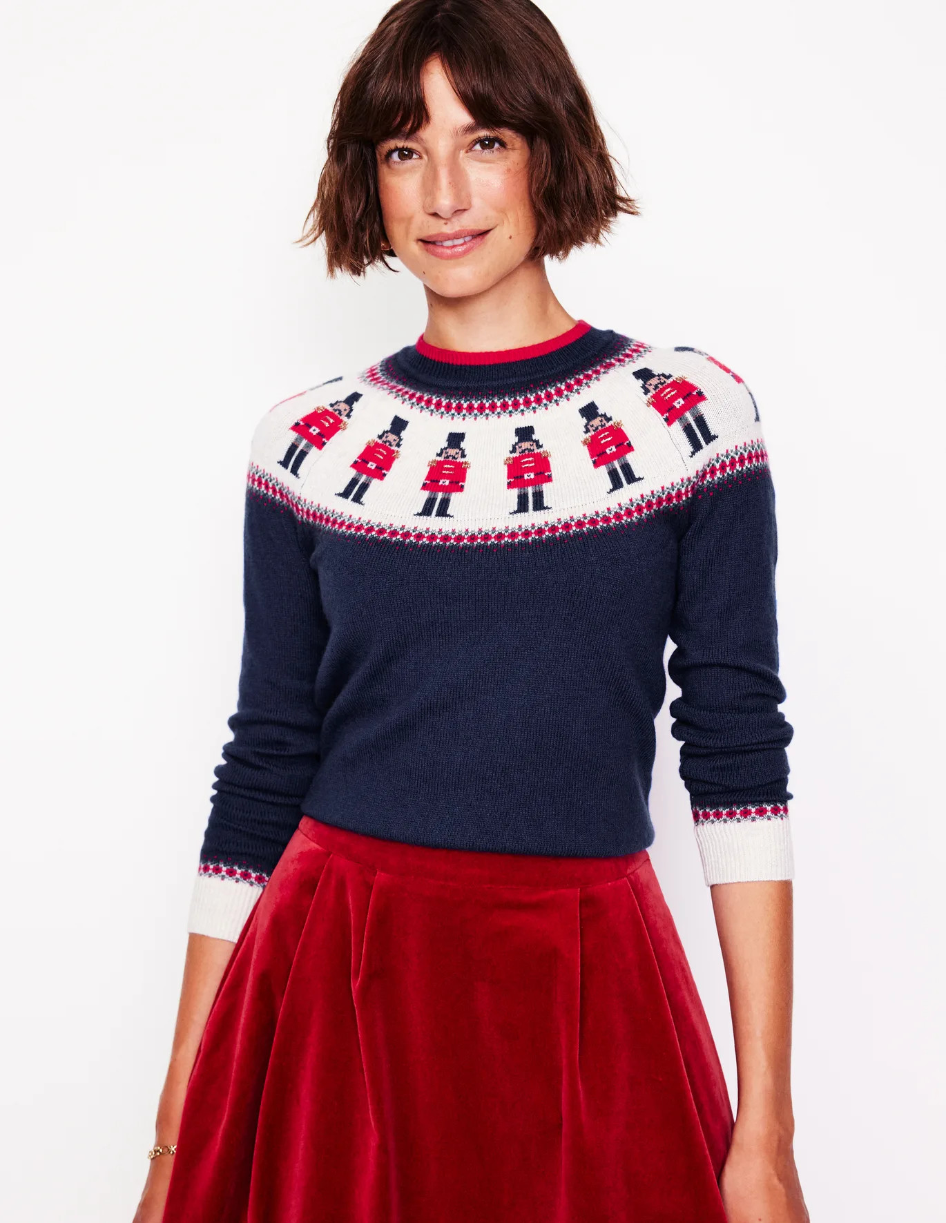 Edie Fair Isle Sweater | Boden (US)
