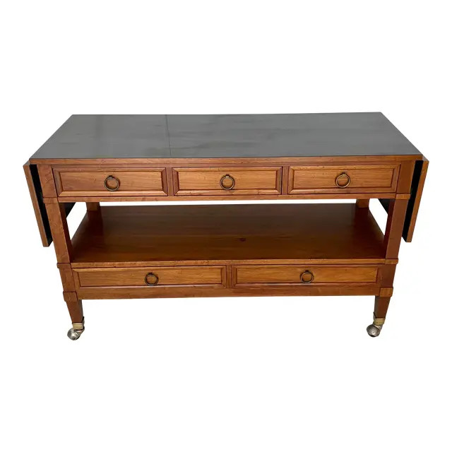 Vintage Milling Road by Baker Buffet Server | Chairish