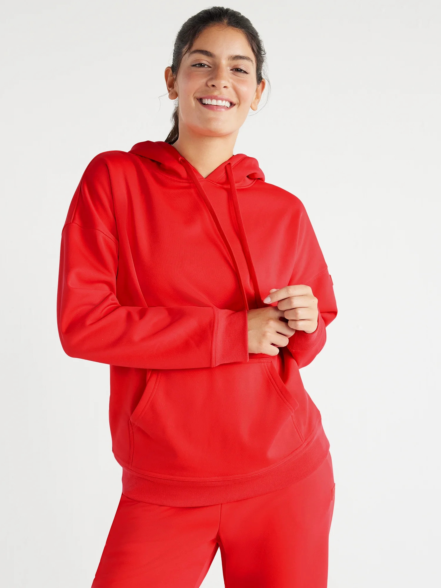 Love & Sports All Gender Fleece Pullover Hoodie, Sizes XS-XXXL - Walmart.com | Walmart (US)