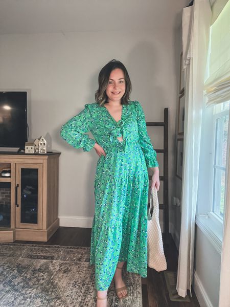 Amazon spring fashion finds, the perfect vacation dress, the perfect resort wear. Amazon maxi dress, fits tts. Date night dress, spring outfits, spring finds. Wedding guest dress. 

#LTKfindsunder50 #LTKSeasonal #LTKwedding