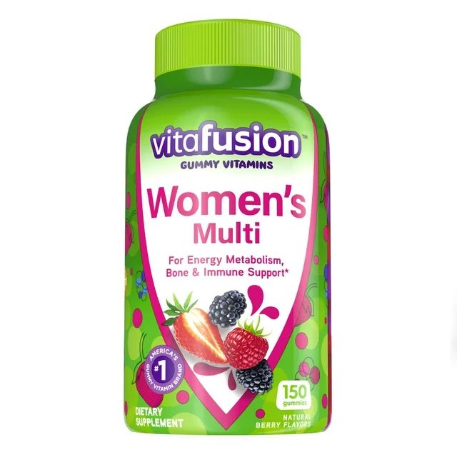vitafusion Womens Multivitamin Gummies, Daily Vitamins for Women, Berry Flavored, 150 Count - Wal... | Walmart (US)