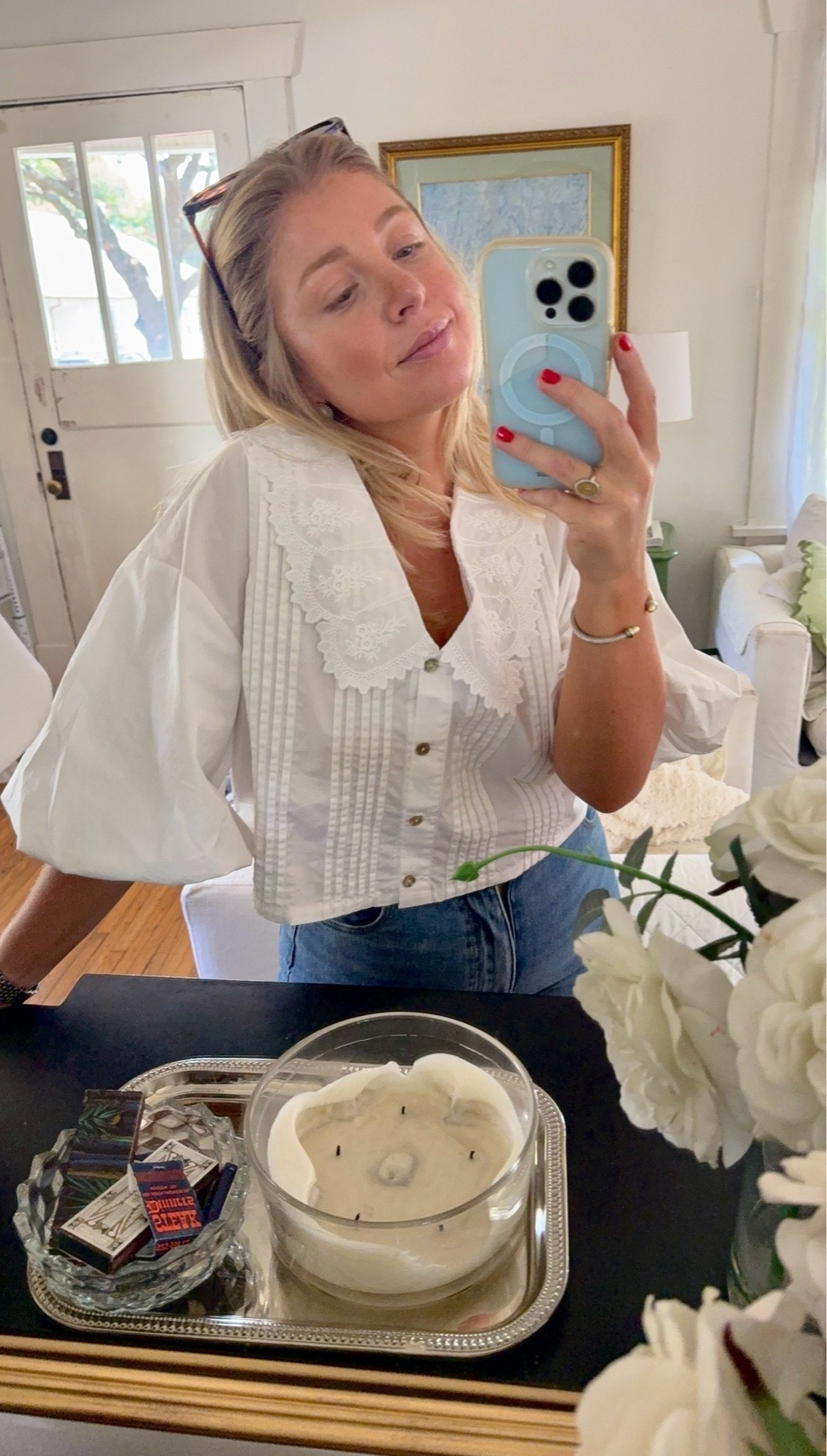 White embroidered collated shirts

#LTKgrwm #LTKdayinmylife #LTKootd