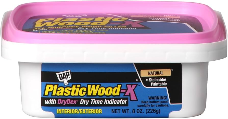 DAP 541 Series 00541 1/2pt Natural Plastic Wood-X w/Drydex, 1/2 Pint | Amazon (US)