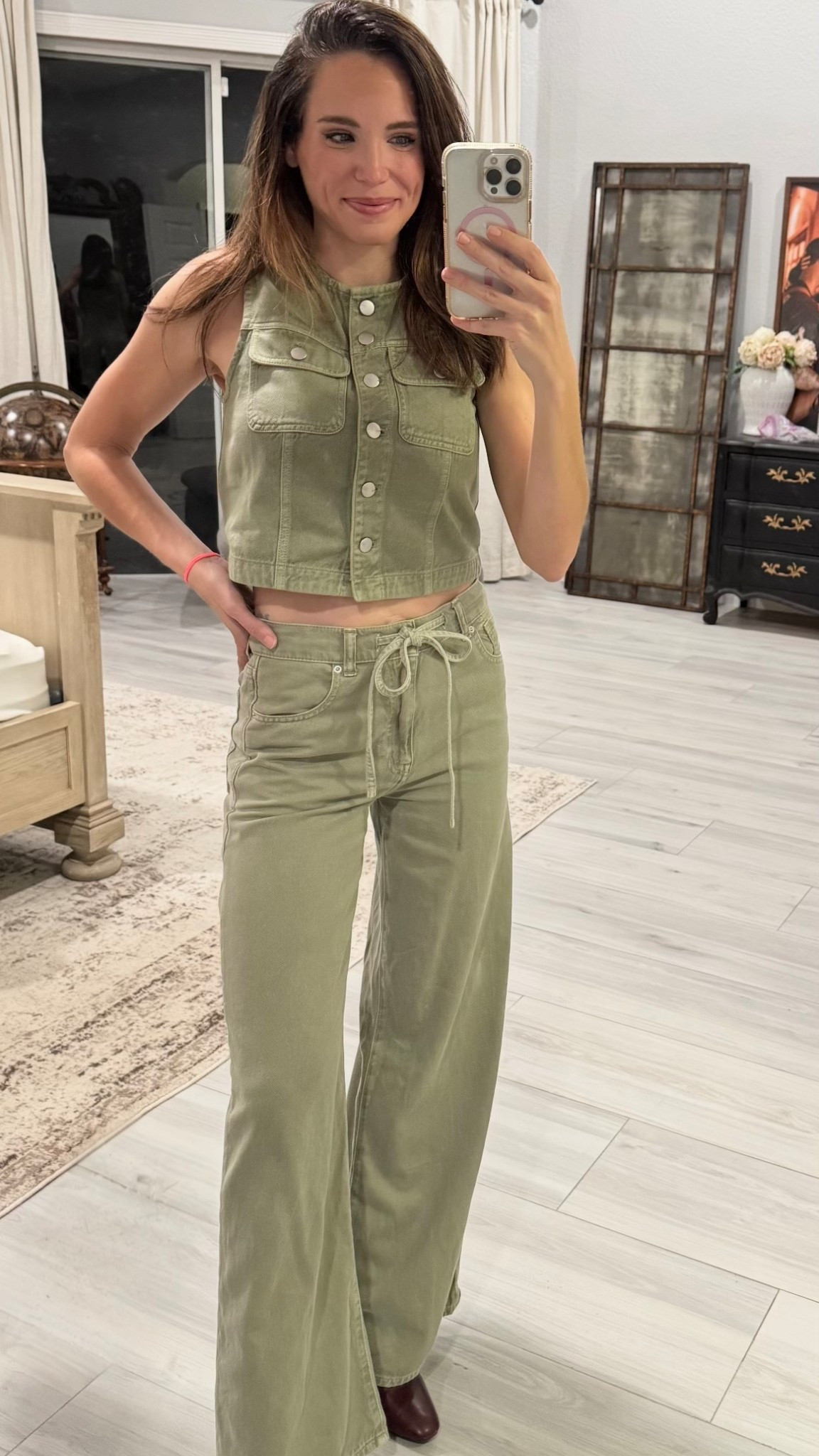 Madewell denim wide leg set 

#LTKootd #LTKSeasonal #LTKSaleAlert