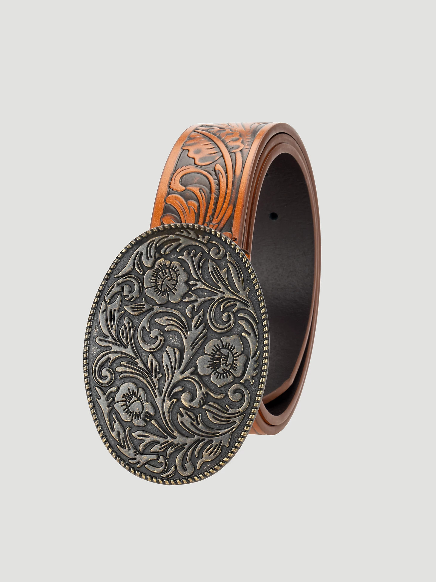 Women's Floral Embossed Belt | Wrangler