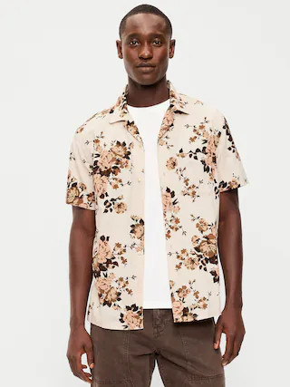 Short-Sleeve Camp Shirt | Old Navy (US)