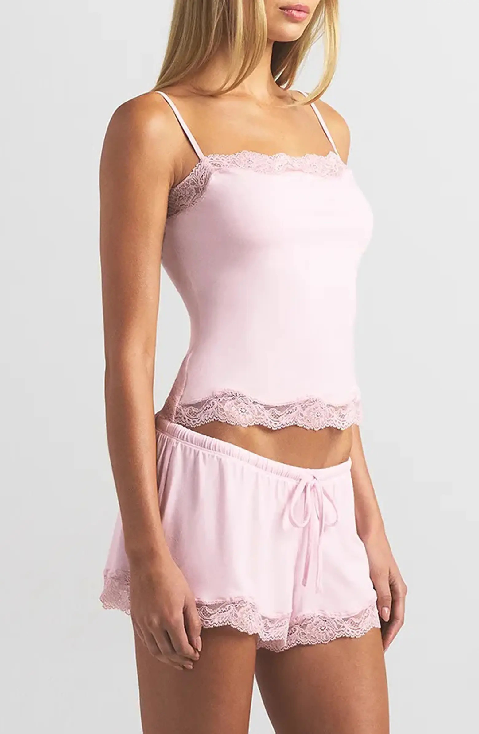 Lace Trim Pajamas | Nordstrom