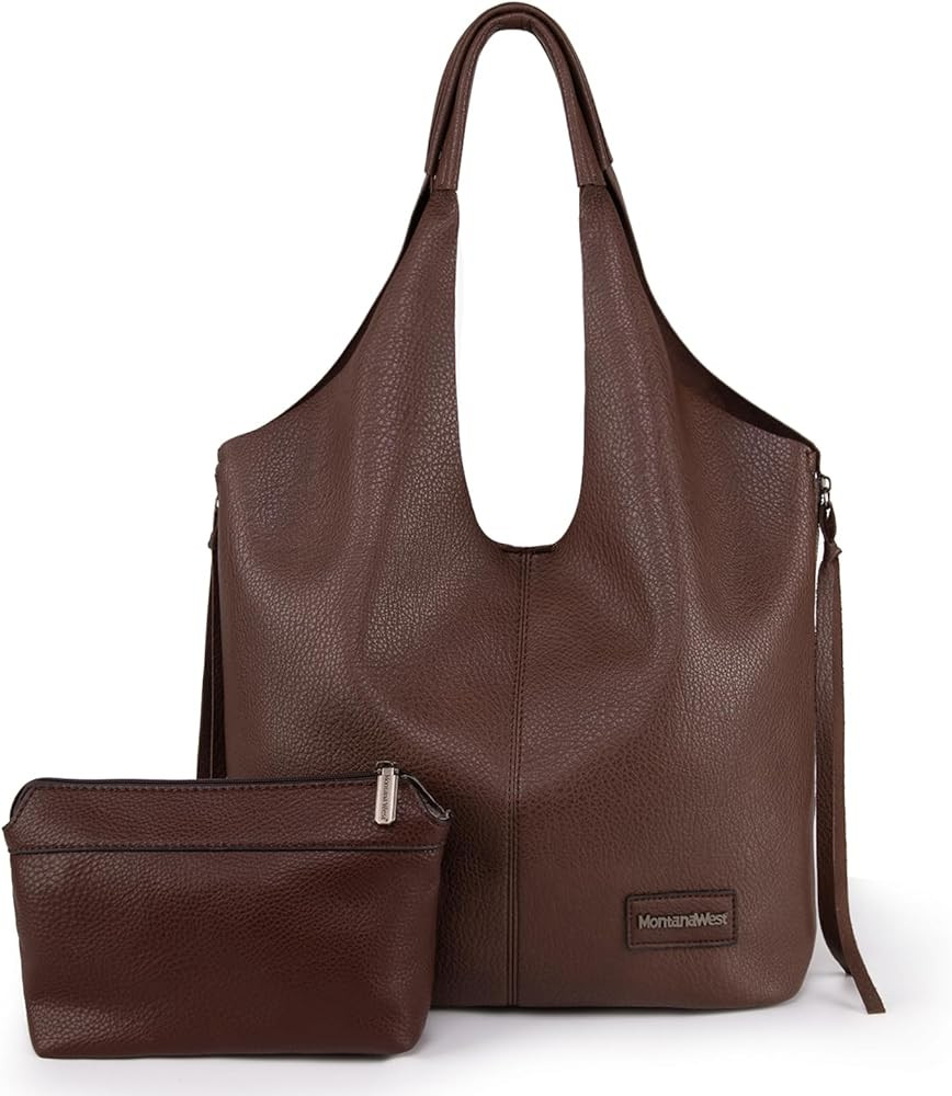 Montana West Hobo Bags for Women Slouchy Shoulder Purses and Handbags | Amazon (UK)