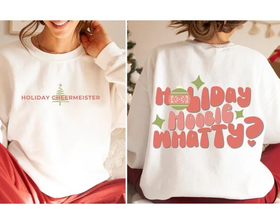 Holiday Cheermeister, Grinch Shirt, Holiday Hoobie Whatty, Grinch Sweatshirt, Christmas Shirt, Ch... | Etsy (US)