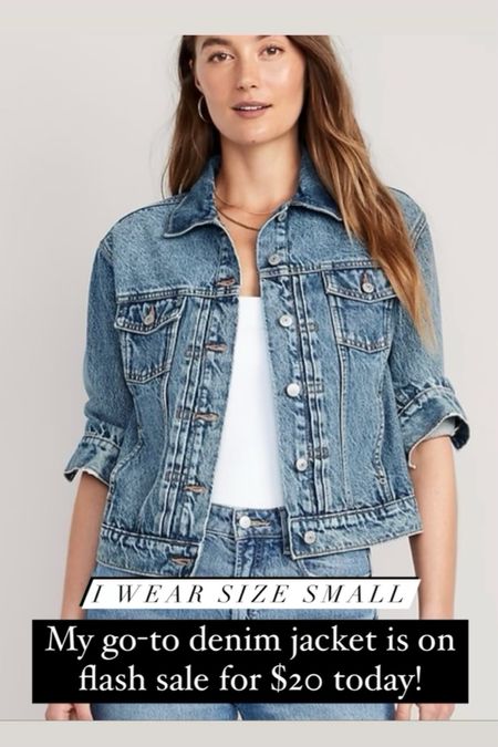 My go-to denim jacket is on major sale today! Great everyday item to wear over so much! I wear a size small!

Old Navy, loverly grey, fall fashion 

#LTKstyletip #LTKfindsunder50 #LTKsalealert