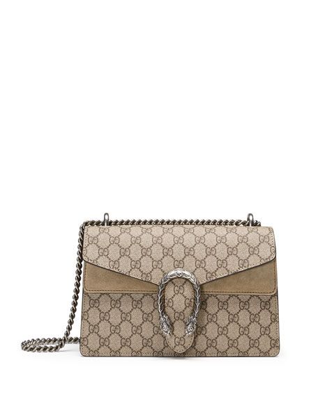 Gucci Dionysus GG Supreme Small Shoulder Bag | Neiman Marcus