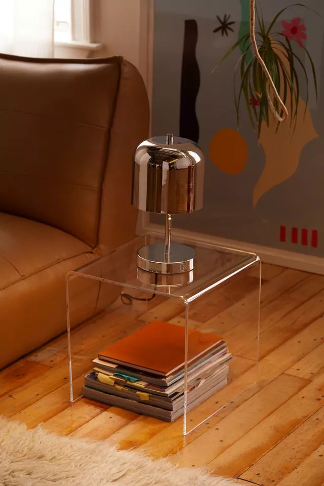 Zion Acrylic Side Table | Urban Outfitters (US and RoW)
