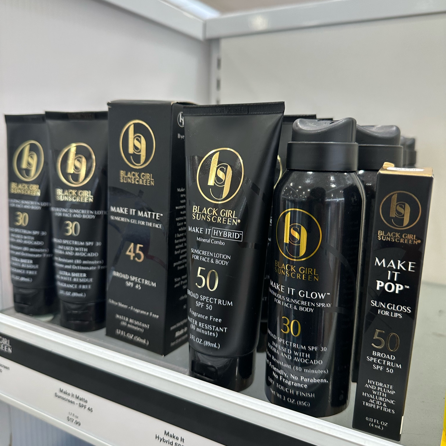 May is #SkinCancerAwareness Month. Protect your skin with Black Girl Sunscreen products! 