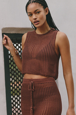 LSPACE Sander Crochet Tank | Anthropologie (US)