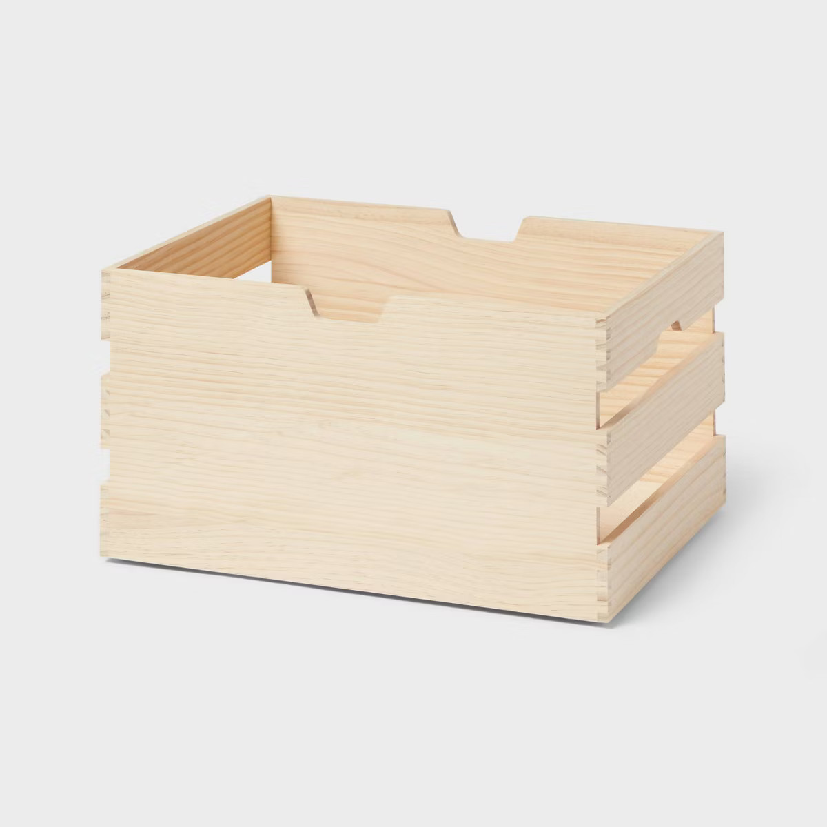 Medium Wood Bin - Brightroom™ | Target