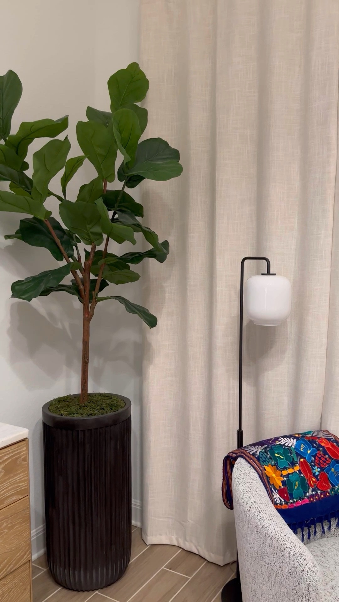 This is the extra tall flutter planter and we loveeee it 