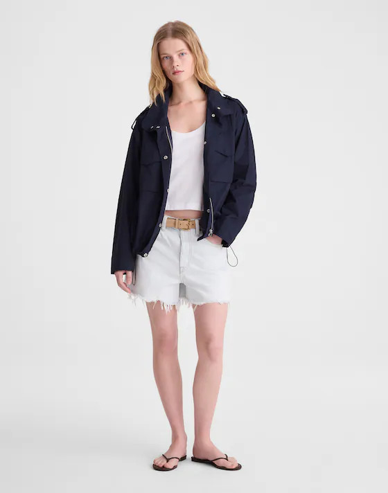 Field Jacket in Washed Poplin | Madewell