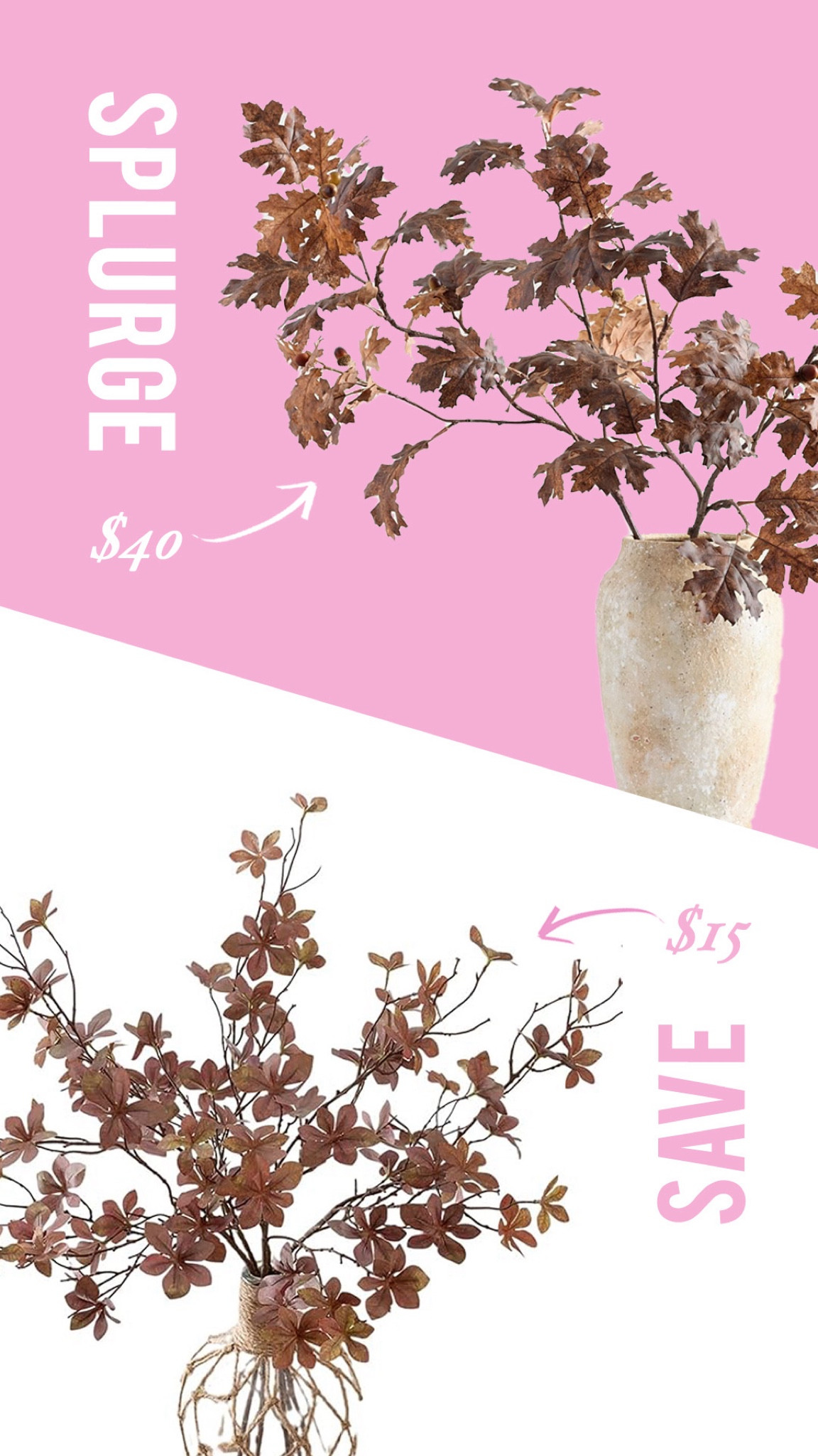 Save vs. Splurge | Hi Sugarplum! #sugarplumstyle #savevssplurge 

#LTKFindsUnder50 #LTKOver40 #LTKHome