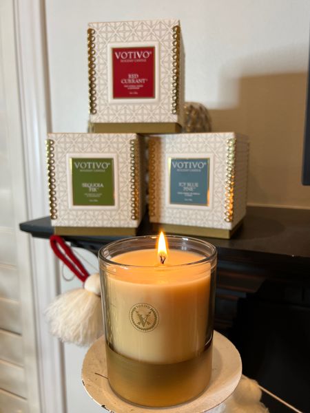  holiday scented candles!

@votivo candles.  

Not only are they beautiful they have amazing scents for the season. 

The Holiday Candle’s are available in the following fragrances: 
- Red Currant (best Seller)
-Sequoia Fir 
-Joie de Noel
- Icy Blue Pine
- Spiced Tobacco
- Spiced Chai (perfect for Thanksgiving)

🎁 A great gift idea for the Candle lovers in your life🎁 

So, whether your planning on gifting as gifts, burning during a family gathering,  enjoying during self-care time,  make @votivo candles your pick this holiday season🎁🌲


#LTKHoliday #LTKfindsunder50 #LTKhome