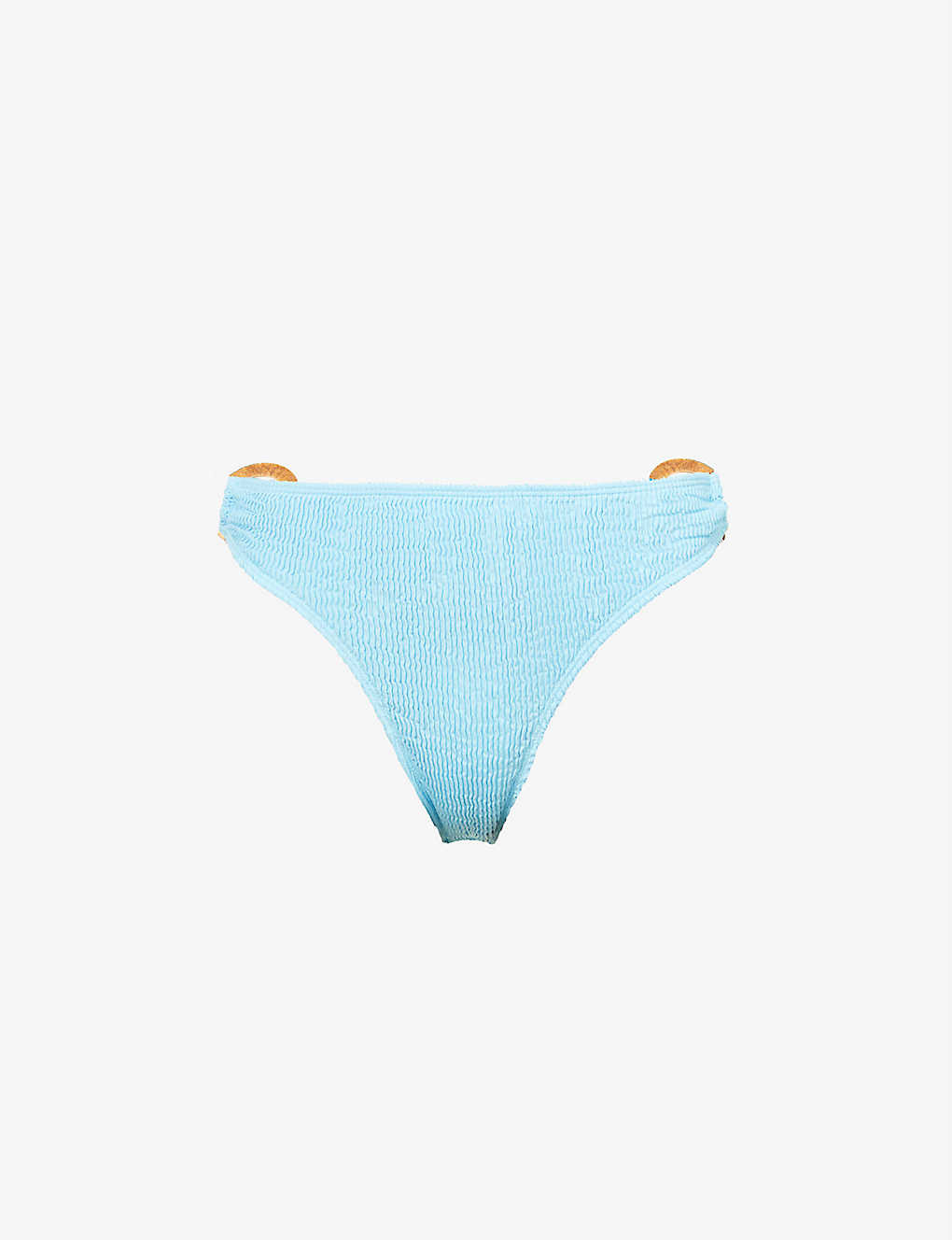 Ripple high-rise recycled nylon-blend bikini bottoms | Selfridges