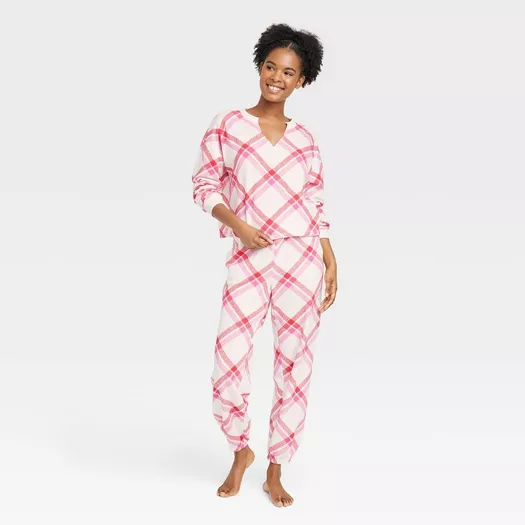 Oversized Printed Pajama Set