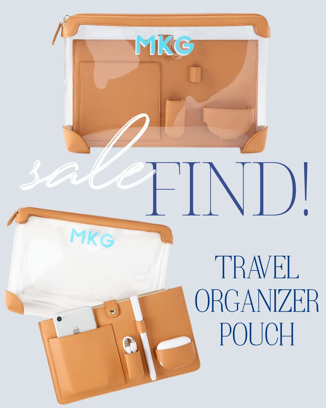 Stay organized in style ✨ This clear travel pouch keeps your essentials easy to find and TSA-approved. Perfect for trips, work, or everyday carry—plus, it’s on sale!

travel organizer pouch, clear pouch, TSA approved bag, travel essentials, organizer bag 

 #LTKFallSale #LTKSaleAlert #LTKTravel