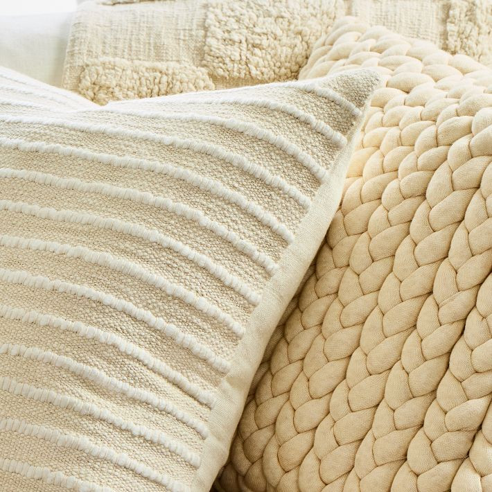 Natural Ombre Pillow Cover & Throw Set | West Elm (US)
