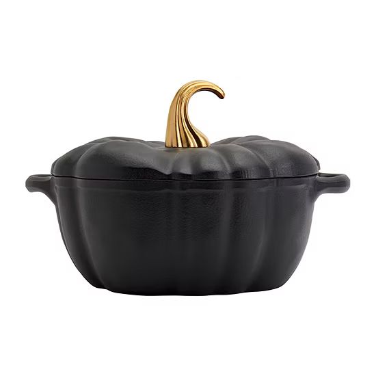 new!Smith & Clark Cast Iron Pumpkin Harvest 4-qt. Dutch Oven | JCPenney