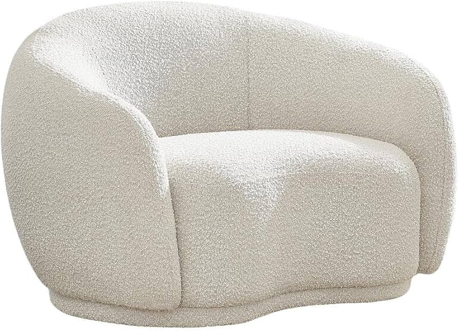 Meridian Furniture Hyde Collection Modern | Contemporary Boucle Fabric Upholstered Accent Chair w... | Amazon (US)