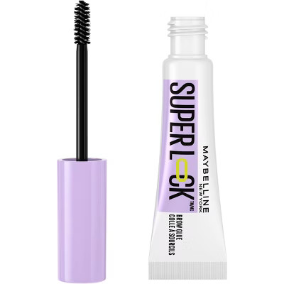 Maybelline Super Lock Brow Glue Eyebrow Gel - Clear - 0.23 fl oz | Target