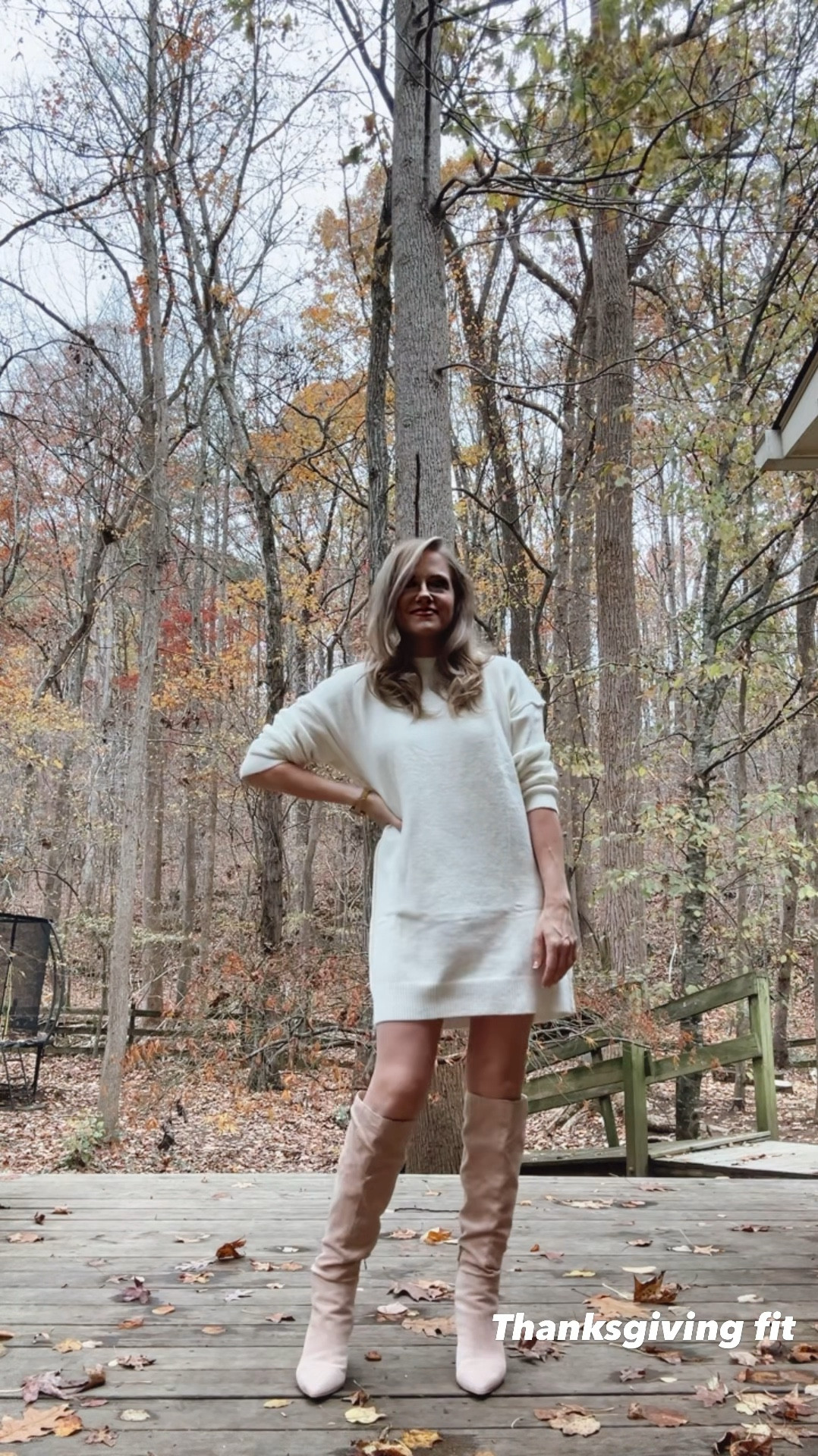 Amazon sweater dress. 

#LTKFindsUnder50 #LTKShoeCrush #LTKHoliday