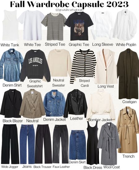 FALL CAPSULE WARDROBE 2023 - PART 2
.
#capsule #fallcapsule #capsulewardrobe 

#LTKunder100 #LTKstyletip #LTKSeasonal