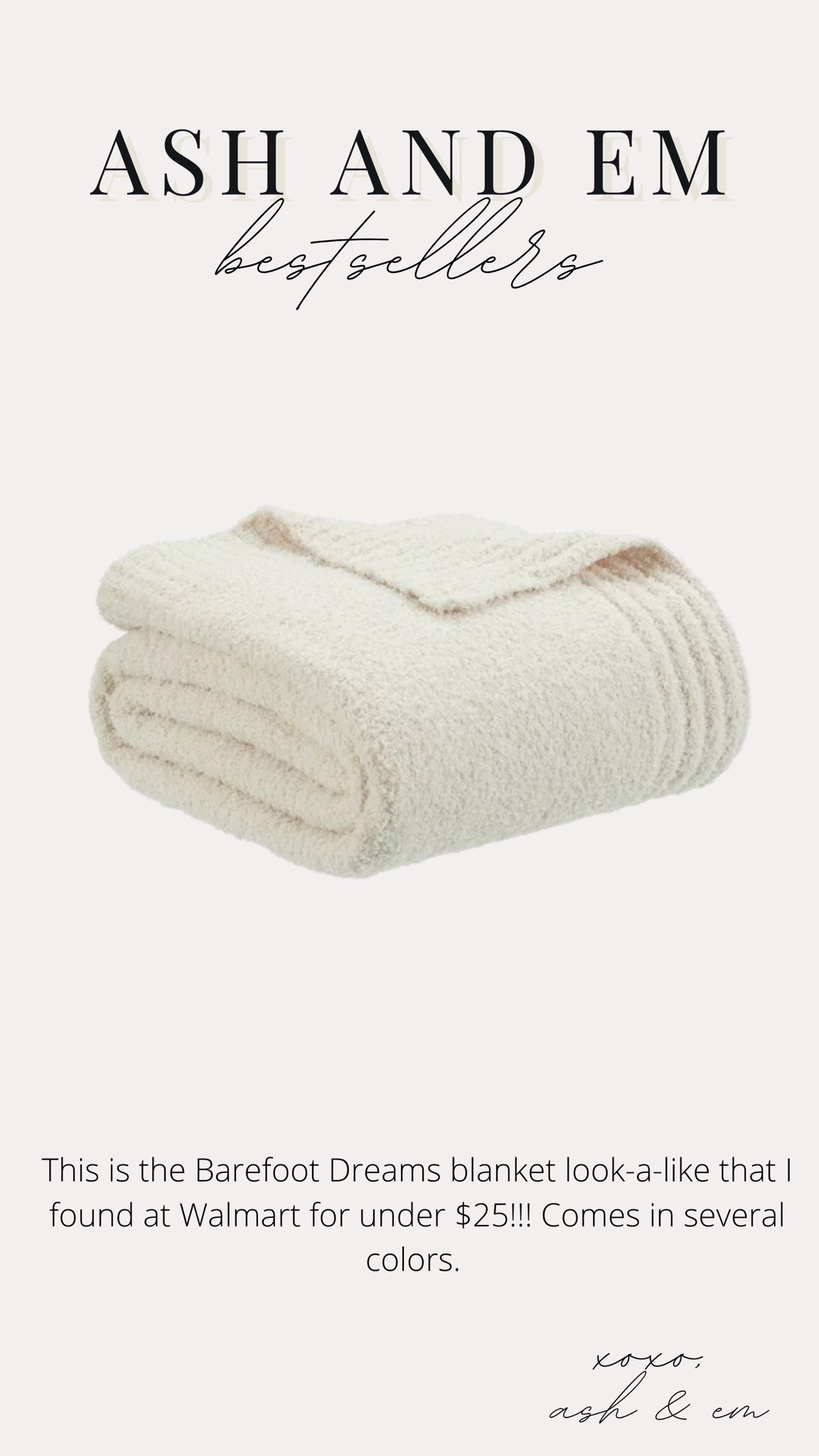 Barefoot dreams look-a-like blanket! 

#LTKCyberweek #LTKsalealert #LTKGiftGuide