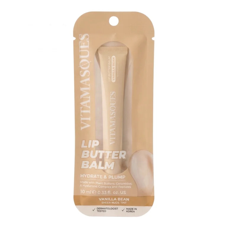 Vitamasques Lip Butter Balm, Vanilla Bean, 0.33 fl oz | Walmart (US)