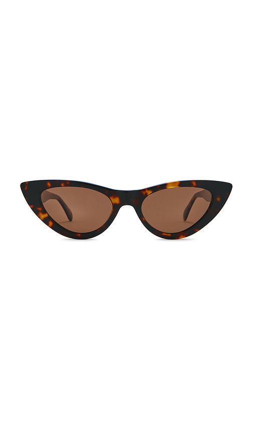 ANINE BING Marsais Sunglasses in Brown. | Revolve Clothing (Global)