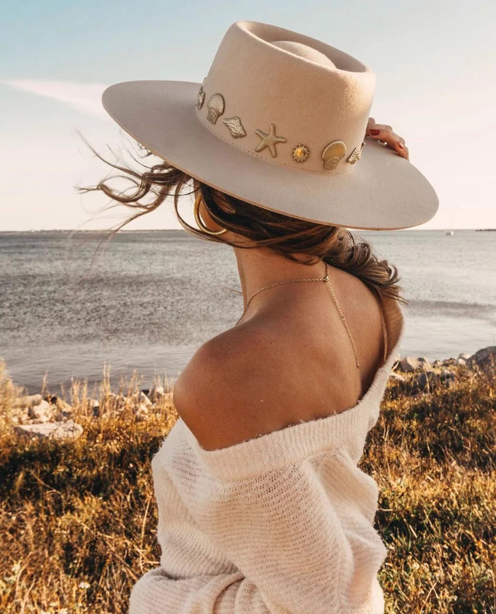 Seaside Boater | Bohemian Mama