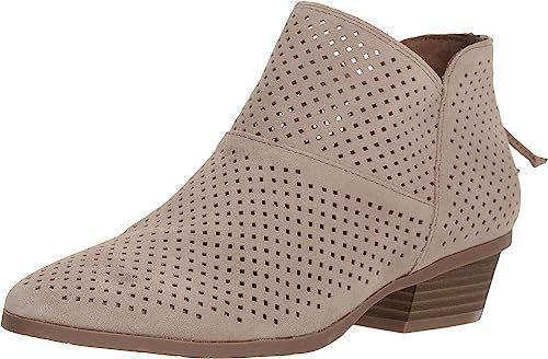 Kenneth Cole REACTION Women's Side Walk Perf Ankle Bootie Boot | Amazon (US)