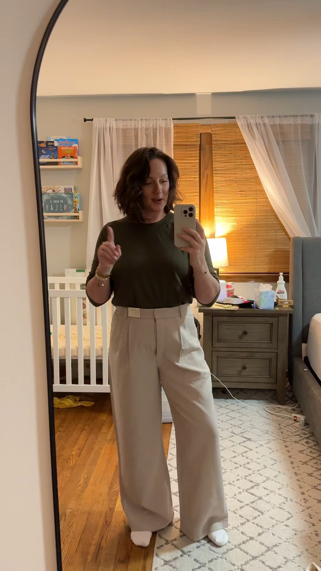 Abercrombie, Sloane tailored wide leg pants, trousers, pants, light taupe trouserss

#LTKVideo #LTKMidsize