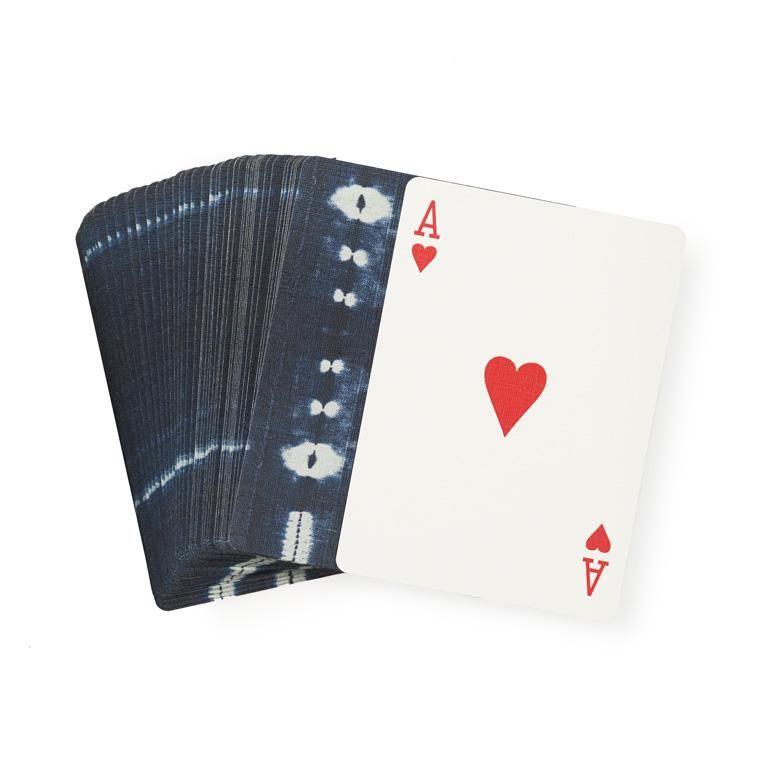 Dots & Shells Indigo - Playing Cards | St. Frank (US)