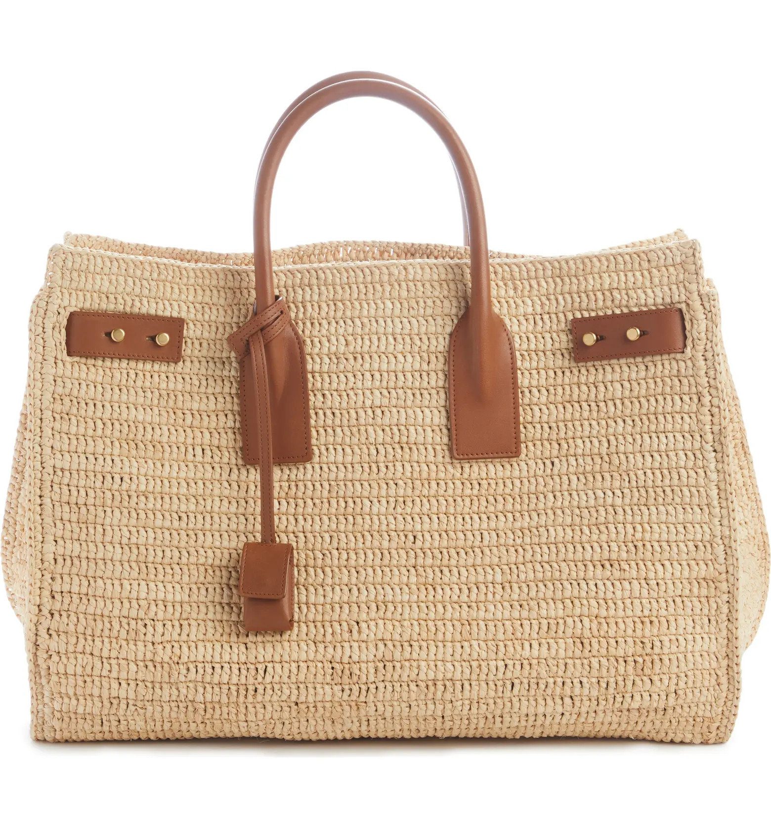 Medium Sac de Jour Raffia Top Handle Bag | Nordstrom