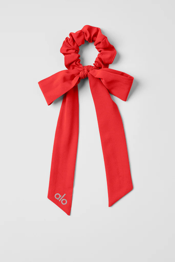 Love Knots Tie Scrunchie - Red Hot Summer | Alo Yoga (US)