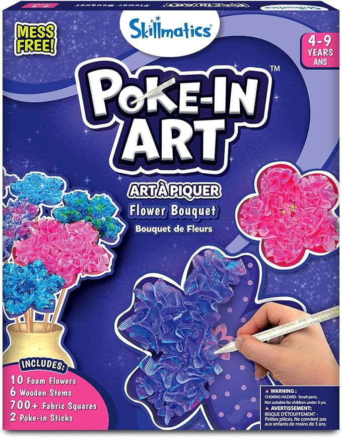Skillmatics Poke-in Art - Flower Bouquet, Mess-Free Creative Activity, DIY Wood Craft Kits, Gifts... | Amazon (CA)