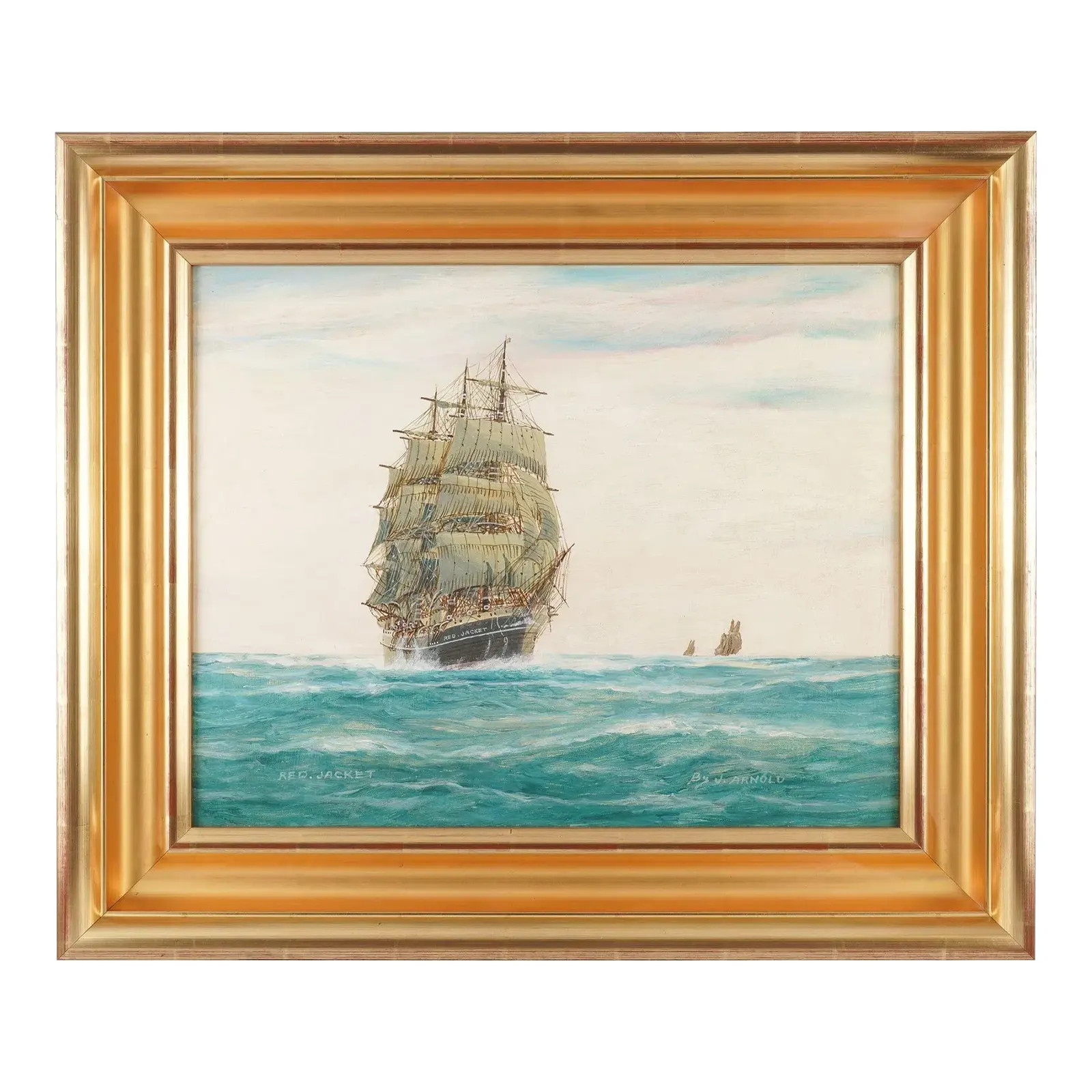 Red Jacket by John Arnold, C. 1900's | Chairish