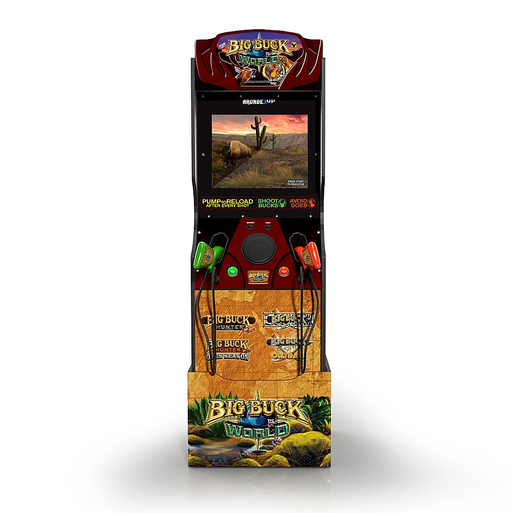 Arcade1Up Big Buck World Arcade Game BBH-A08289261 - Best Buy | Best Buy U.S.