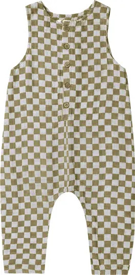 Rylee + Cru Button Linen & Cotton Romper | Nordstrom | Nordstrom