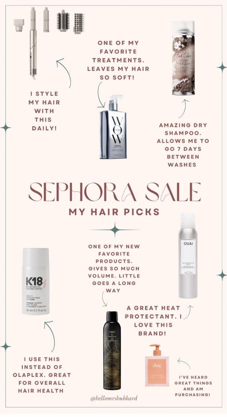 Sephora sale hair favorites 

#LTKxSephora #LTKbeauty #LTKsalealert